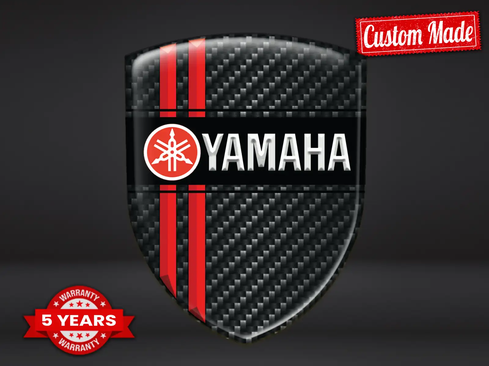 Yamaha Klebeetikett Pro Max Langlebig Stilvoll Design